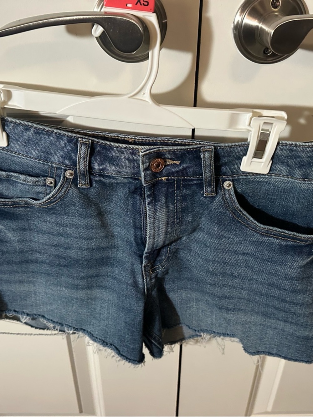 Rewash Medium Blue Denim Jeans Waistband View